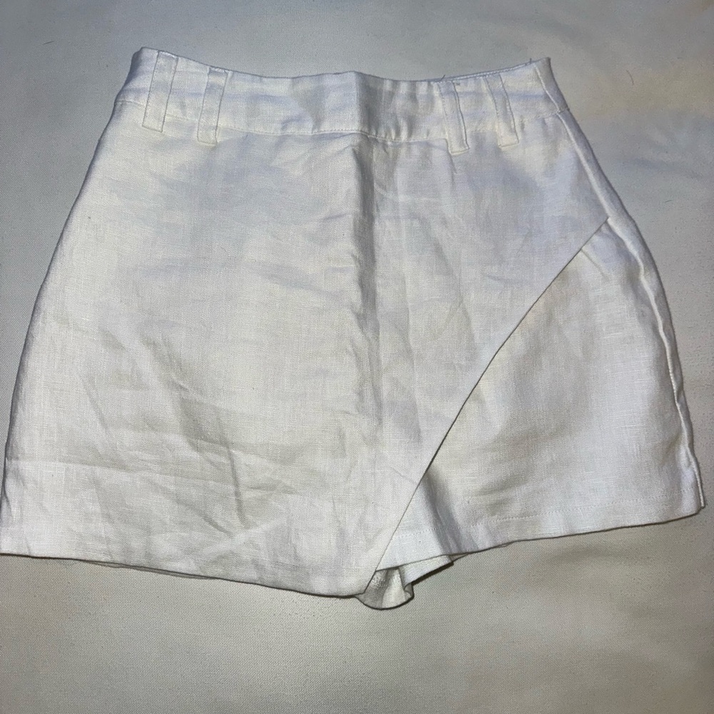DISSH Linen Wrap Skort /skirt